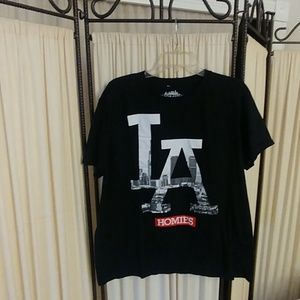 Mens Homies LA TShirt Large